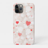 Abstract Colourful Hearts Pattern