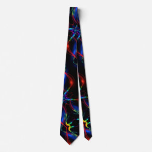 Abstract Colourful Lights - Tie