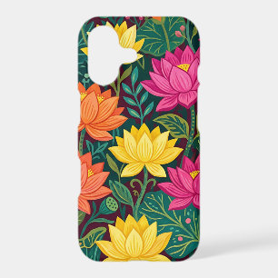 Abstract Colourful Lotus Butterfly iPhone Cases