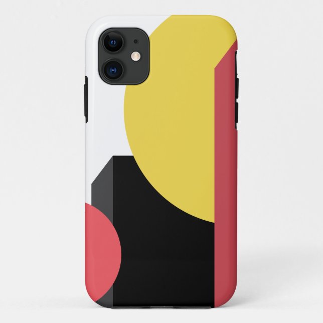Abstract, colourful, modern, simple, vibrant desig Case-Mate iPhone case (Back)