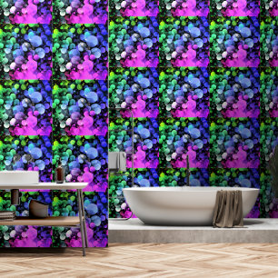 Abstract Colourful Neon Art Colours Wallpaper