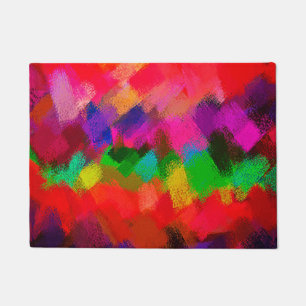 Abstract Colourful Painting #3 Doormat