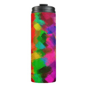 Abstract Colourful Painting #3 Thermal Tumbler