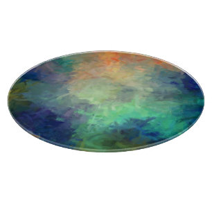 Abstract Colourful Painting #5 Cutting Board