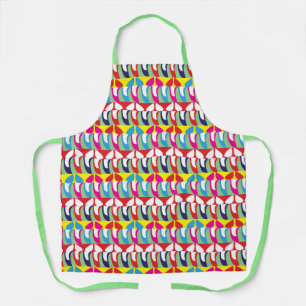 Abstract Colourful Pattern Beautiful Chef Apron