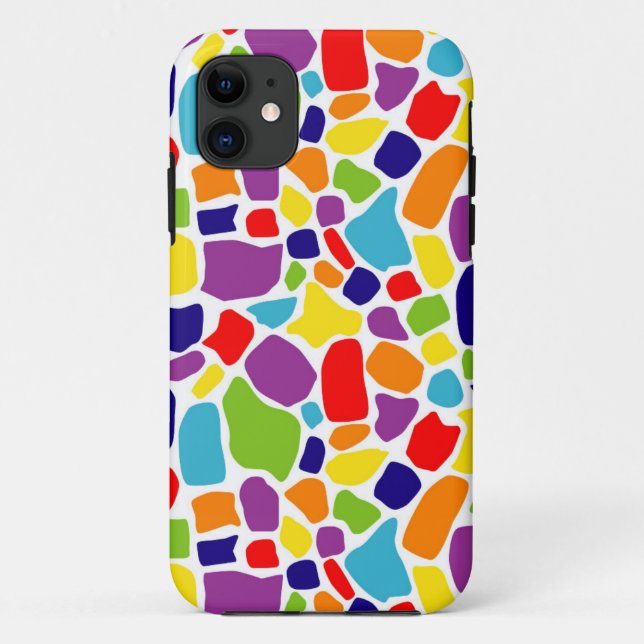 Abstract Colourful Pattern Case-Mate iPhone Case (Back)