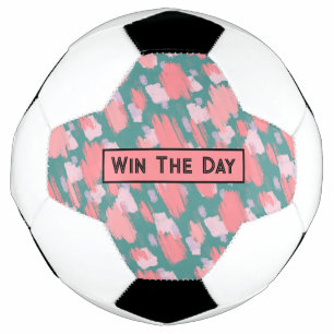 Abstract Colourful Pattern Football