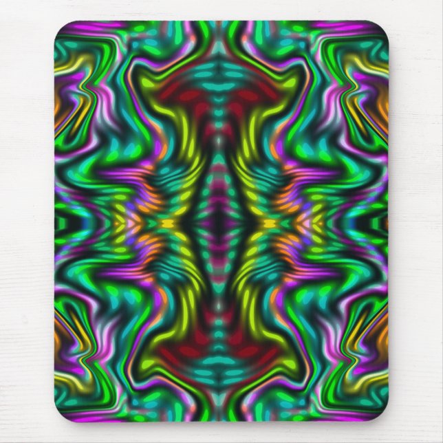 Abstract colourful pattern. mouse mat (Front)