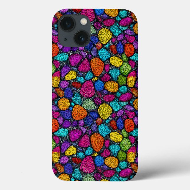 Abstract colourful rocks Case-Mate iPhone case (Back)