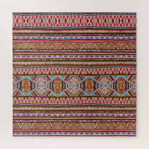 Abstract Colourful: Seamless Pattern Background. Jigsaw Puzzle