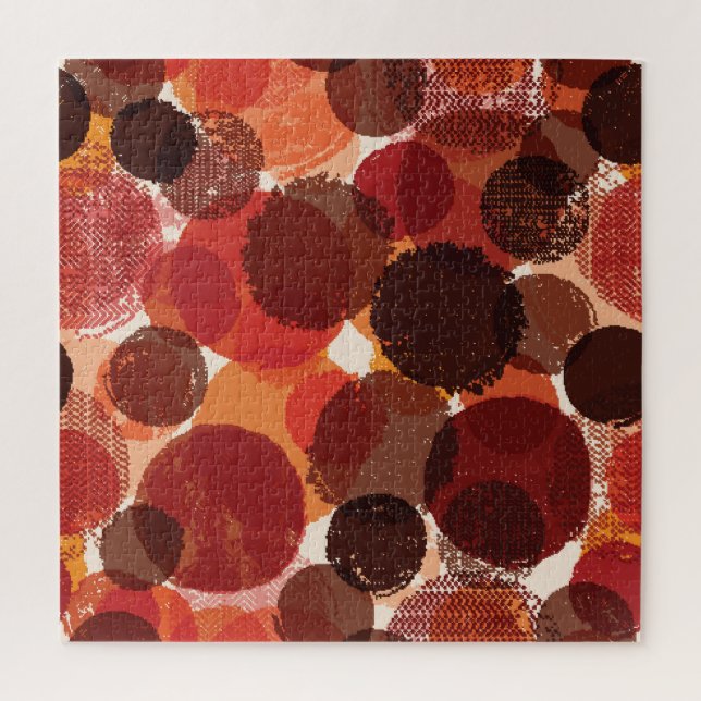 Abstract Colourful Seamless Patterns Collection Jigsaw Puzzle (Vertical)