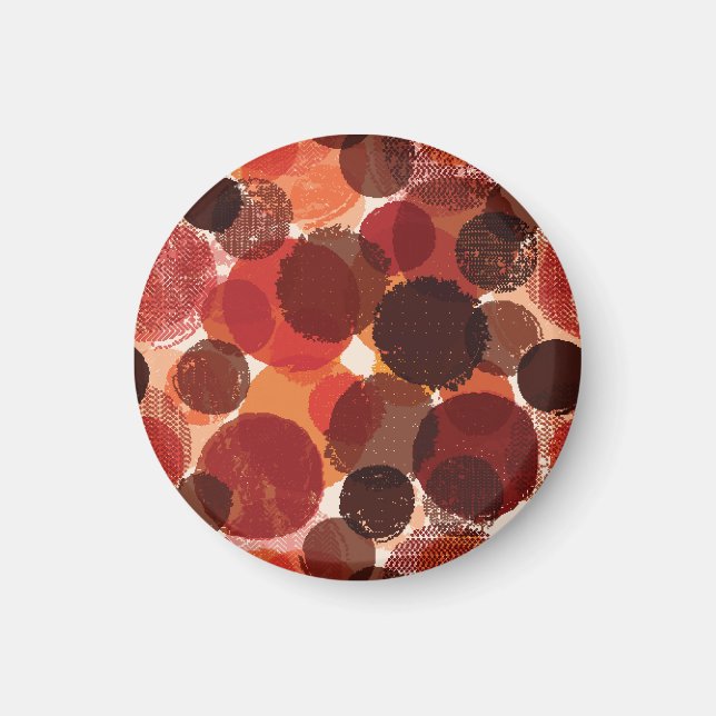 Abstract Colourful Seamless Patterns Collection Magnet (Front)