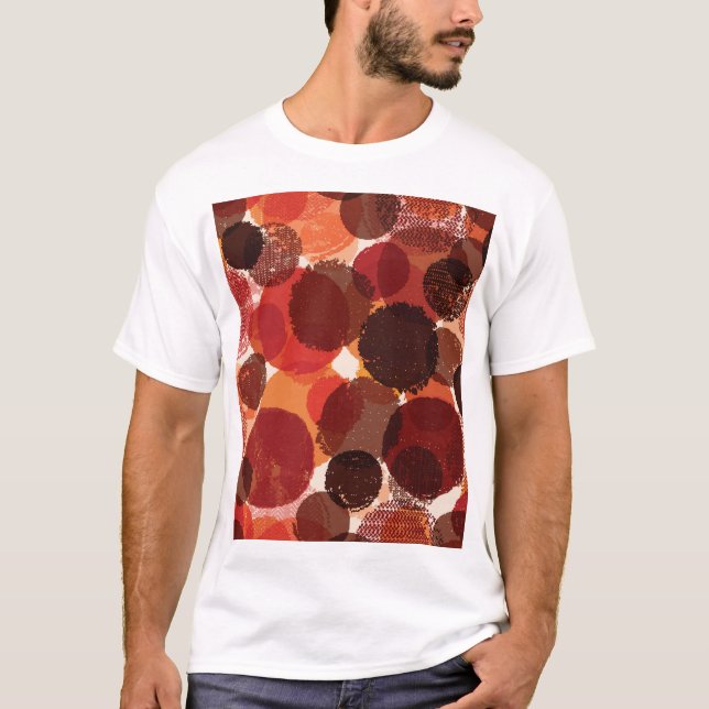 Abstract Colourful Seamless Patterns Collection T-Shirt (Front)