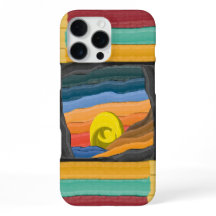 Abstract Colourful Sunset