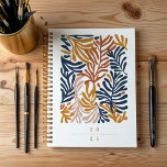 Abstract Colourful Tropical Leafs Personalised  Planner<br><div class="desc">Brighten your planning routine with our eye-catching abstract colourful botanical tropical leaves planner. Featuring bold, vibrant tropical leaves woven together in an artistic, abstract design, this planner is perfect for those who love a touch of fun and creativity in their everyday organisation. Customise it with your name and year to...</div>