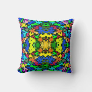 Abstract Colourful Twirl / Mirror / Greenleaf / Cushion