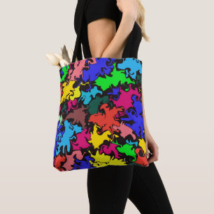 Abstract Colourful Twirl /  Tote Bag