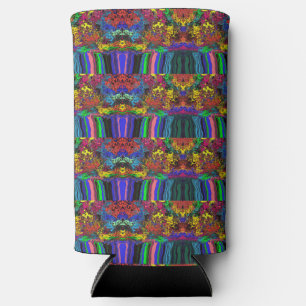 Abstract Colourful Twirlers / Pushed / Half Drop / Seltzer Can Cooler