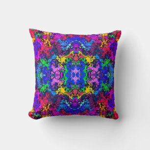 Abstract Colourful Twirly / Mirror / Miami / Cushion