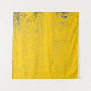 Abstract colourful yellow cement wall texture and  tapestry