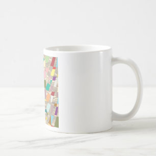 Abstract Colours Gold Coffee Mug