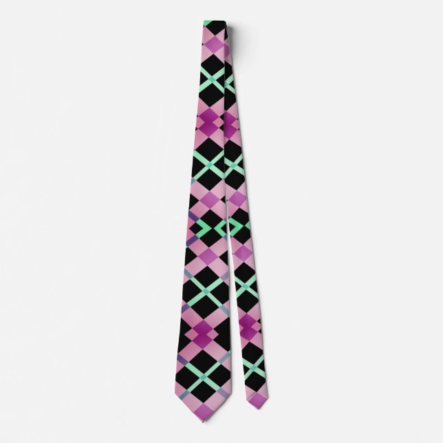 Abstract Colours Necktie (Front)