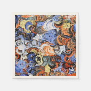 Abstract Colours Painting Napkin