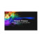 abstract colours splash business card