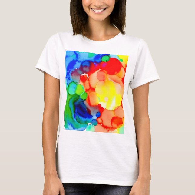 Abstract Colours T-Shirt (Front)