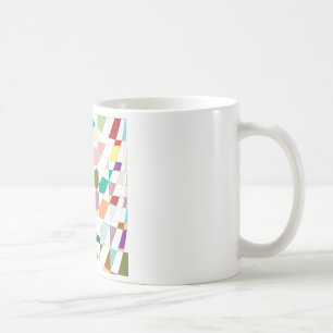 Abstract Colours Tapestry Coffee Mug