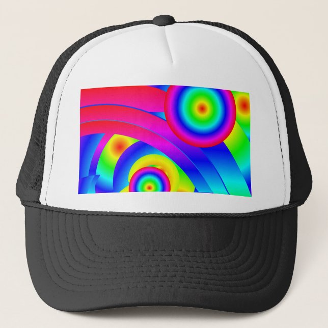 Abstract Comet Trucker Hat (Front)