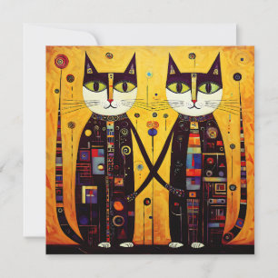 Abstract Companions: A Tale of Two Cats