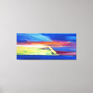 Abstract composition canvas print