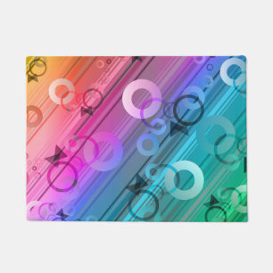 Abstract Composition Doormat