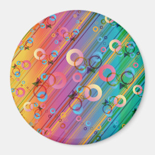 Abstract Composition Magnet