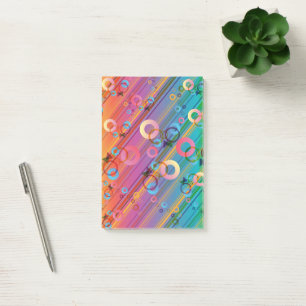Abstract Composition Post-it Notes