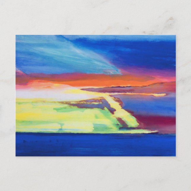 Abstract composition postcard (Front)
