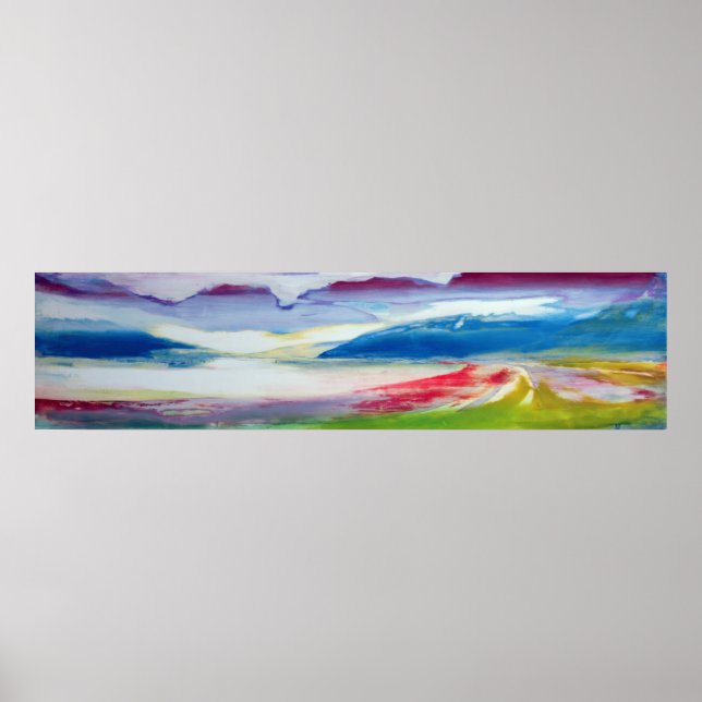 Abstract Composition Poster (Front)