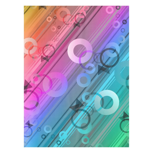 Abstract Composition Tablecloth (Front)