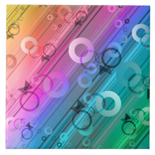 Abstract Composition Tile