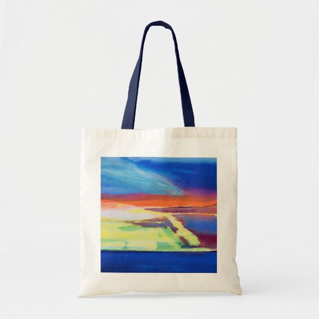Abstract composition tote bag (Front)