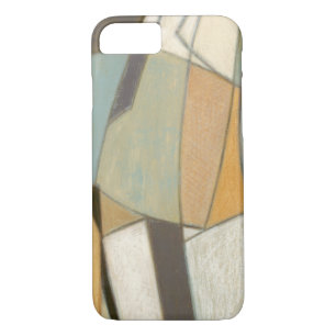 Abstract Composition with Muted Colours iPhone 8/7 Case