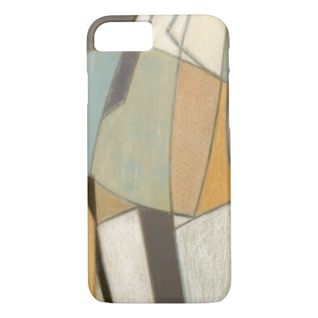 Abstract Composition with Muted Colours Case-Mate iPhone Case (Back)
