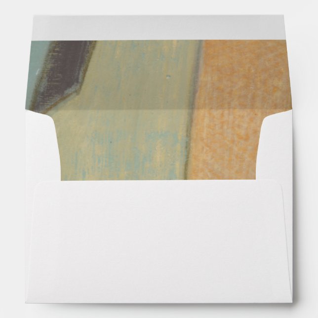 Abstract Composition with Muted Colours Envelopes (Back (Bottom))