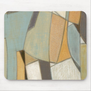 Abstract Composition with Muted Colours Mouse Mat