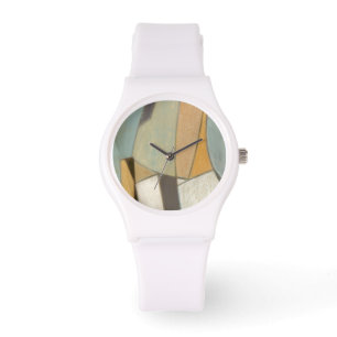 Abstract Composition with Muted Colours Watch