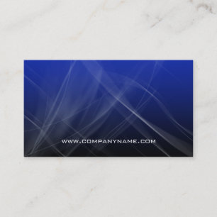 Abstract Computer Business Card Blue Hi-Tech