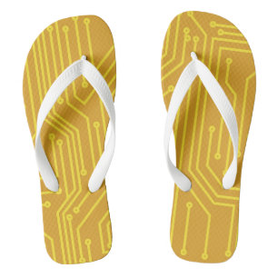 Abstract computer equipment flip flops