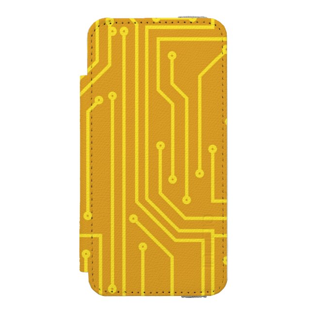 Abstract computer equipment incipio iPhone wallet case (Folio Front)