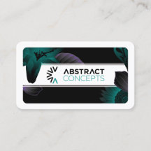 abstract concepts business cards